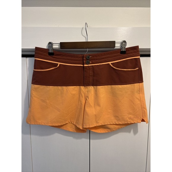 Patagonia Pants - Patagonia Women's Sz 12 UNLINED Wavefarer Board Shorts SURF/SWIM/HIKE Colorblock